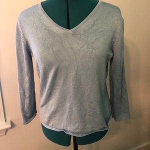 Lord and Taylor blue sweater